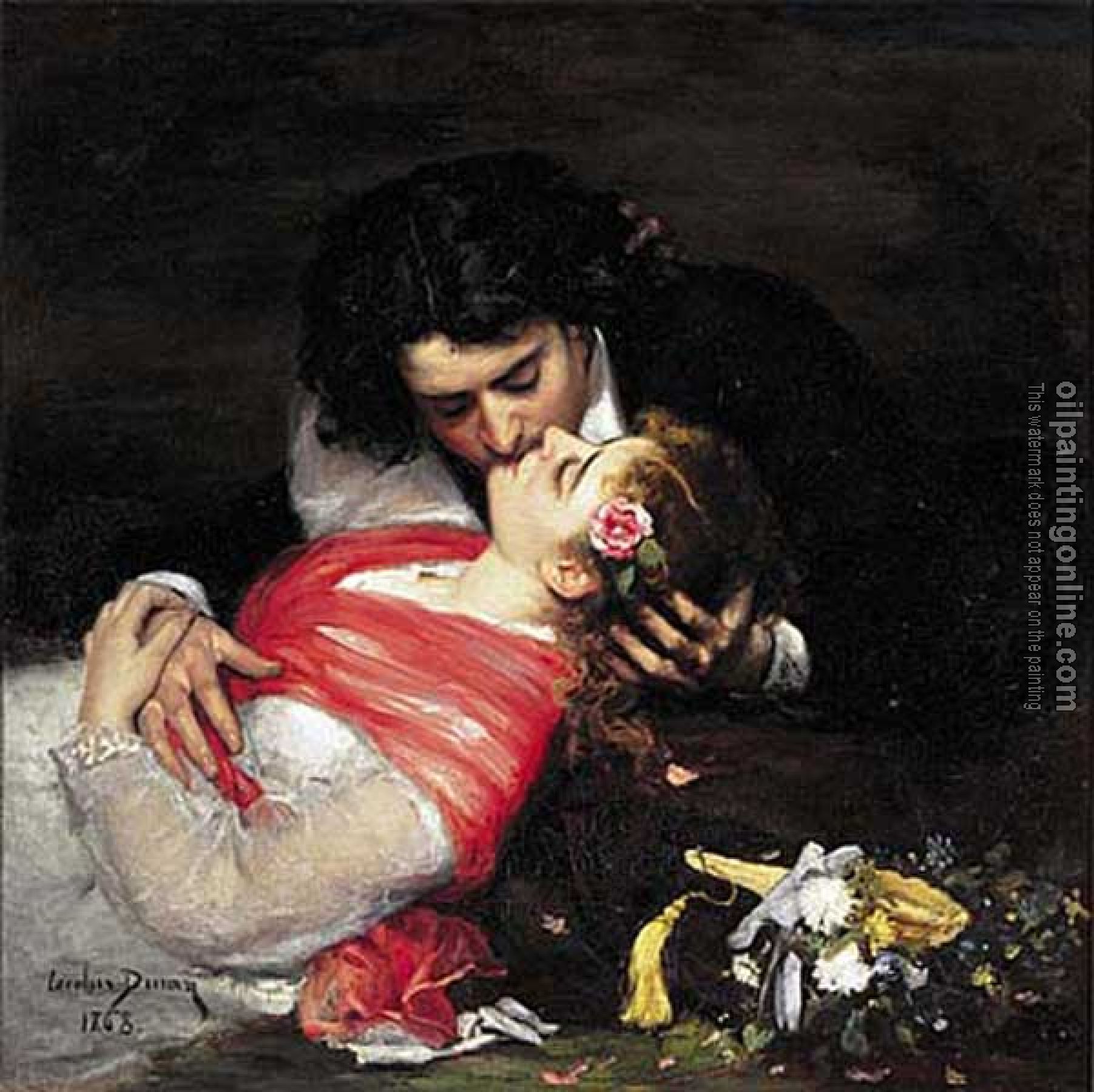 Carolus-Duran - The Kiss
